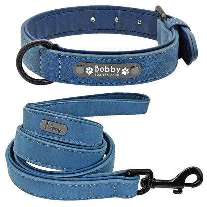 Dog Collar and Leash Leather Set | Pawme Pet Store